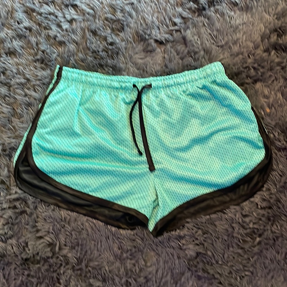 Blue and black athletic shorts size xl not sure what brand